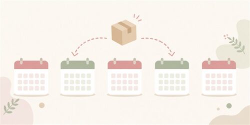 使い切れないときはお届け間隔の変更を